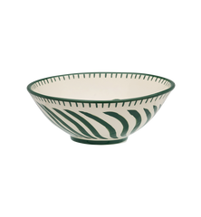 From The Garden Salad Bowl Vintage Green