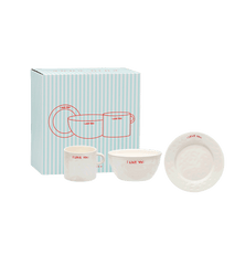 I Love You Breakfast Set