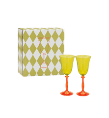 Poppy Optic Wine Glass Set of 2