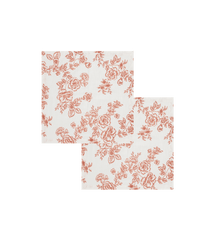 Whimsical Rose Napkin Set of 2