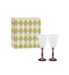 I Love You Wine Glass Set of 2