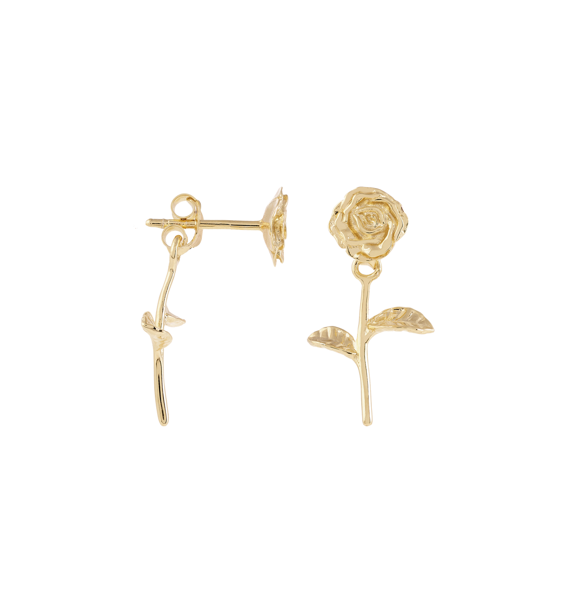 Single Honourable Rose Stud | Jewellery | Anna + Nina