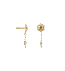 Coronal Rain Piercing Front 14K