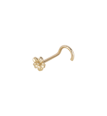 Forget Me Not Nose Piercing 14K