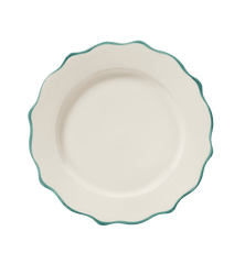 Forest Scalloped Dinner Plate