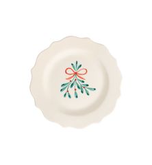 Mistletoe Breakfast Plate