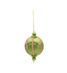 Golden Fern Ornament