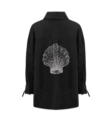 Nero Starfish Embroidered Blouse