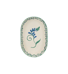 Indigo Flora Serving Platter