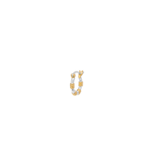 Single Dual Ring Earring