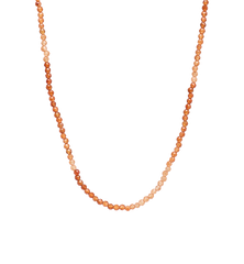 Hessonite Gemstone Necklace