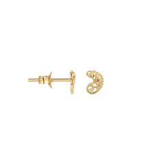 Single Mystic Chameleon Stud Earring 14K