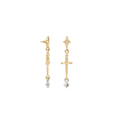 Cosmic Obelisk Piercing Front 14K