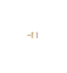 Misty Piercing Front 14K