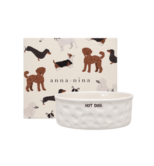 Hot Dog Pet Bowl