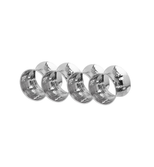 Silver Linings Napkin Rings Set of 4