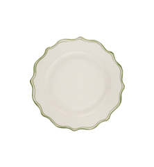 Basil Scalloped Breakfast Plate