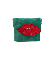 Beaded Pout Wash Bag