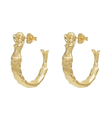 Big Mermaid Hoop Earrings