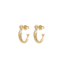Small Mermaid Hoop Earrings