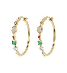 Big Storybook Hoop Earrings