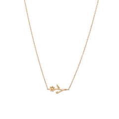 Ditsy Daisy Necklace 14K