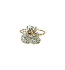 Violet Whisper Ring 9K