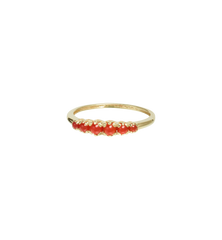 Anna Ring Carnelian 9K
