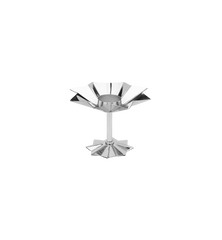 Frilly Argent Tealight Holder