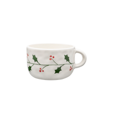 Holly Cappuccino Mug