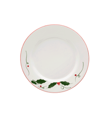 Holly Breakfast Plate
