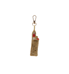 Beaded Light My Fire Keychain