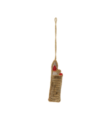 Beaded Light My Fire Ornament