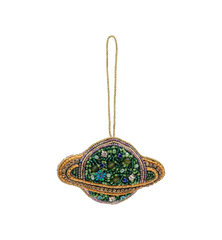 Beaded Spaced Out Ornament
