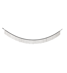 Beaded Frosted Icicle Garland