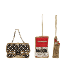 The Essentials Ornament Set of 3