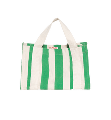 Mano Mano Green/White Tote Bag