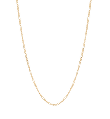 Collier Figaro Chain Necklace 14K