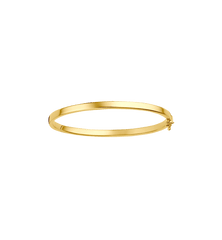 Flat Hinge Bangle 14K