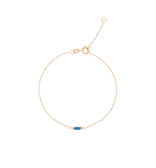 Lapis Bracelet 14K