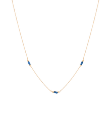 Lapis Necklace 14K