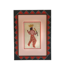 The Fabled Thread Red Dotted Frame
