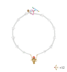 Susan Alexandra Zodiac Star Pearl Necklace