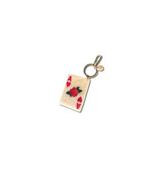 Solar Eclipse Ace Of Hearts Bag Charm