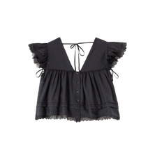 GANNI Angel Sleeve Blouse