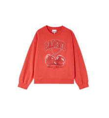 GANNI Cherry Isoli Crewneck Sweatshirt
