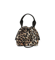 GANNI Leopard Recycled Pouch
