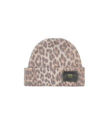 GANNI Leopard Beanie