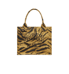 GANNI Large Pocket Print Zebra Easy Shopper