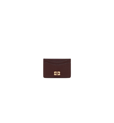 GANNI Grained Card Holder